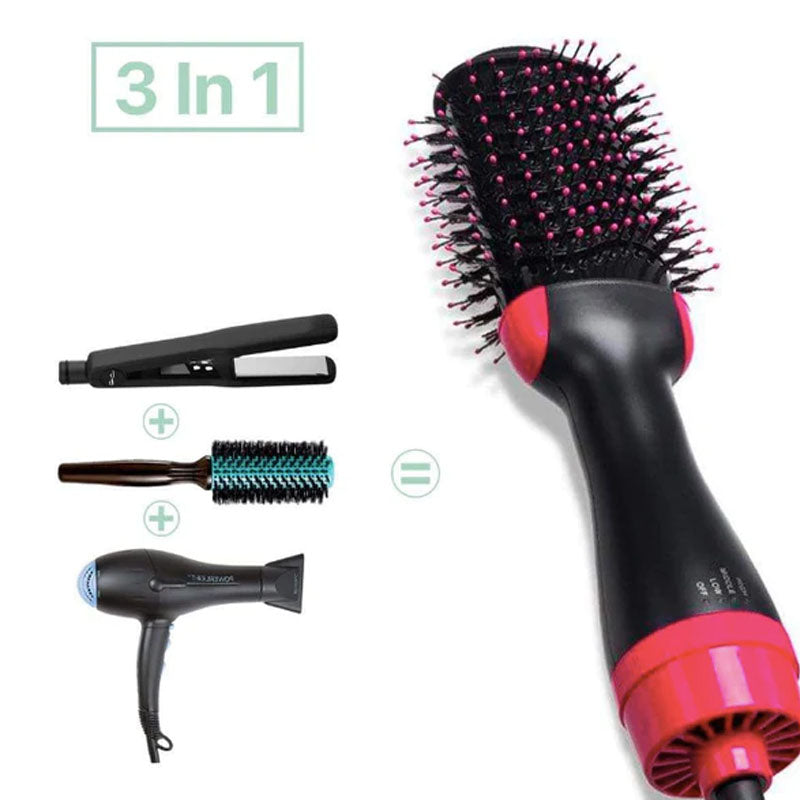 One-Step Hair Dryer Brush Volumizer Hot Air Brush Blow Dryer Brush for Straightening Curling