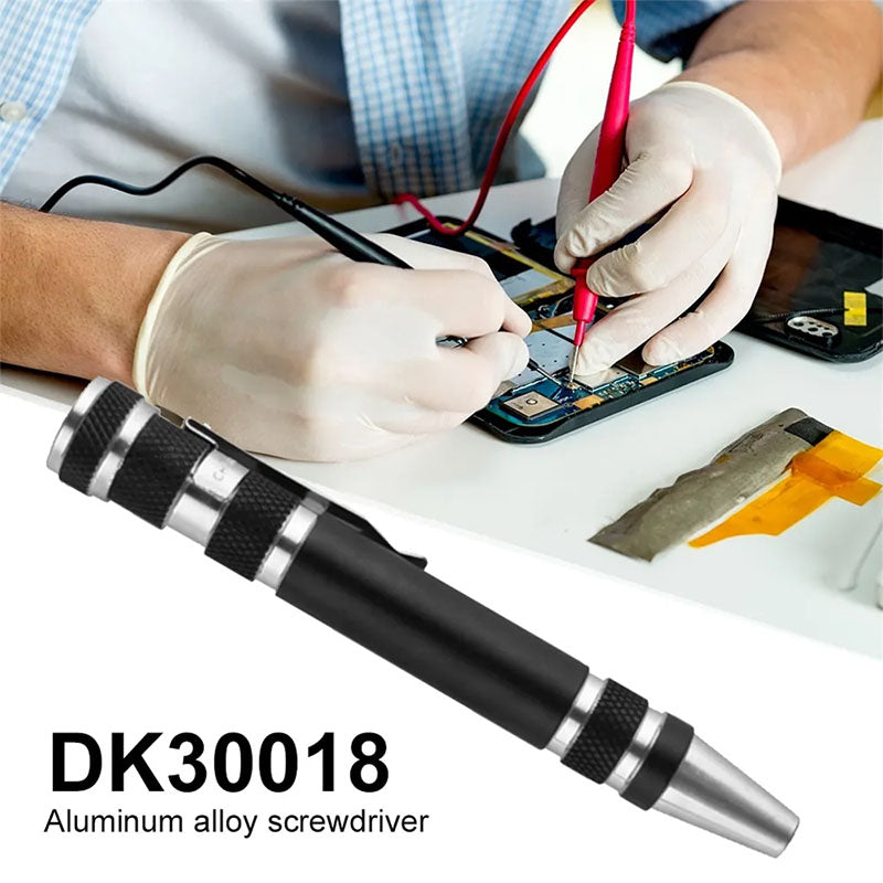 Multifunction 8 In 1 Pocket Screwdriver