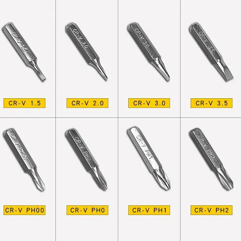 Multifunction 8 In 1 Pocket Screwdriver