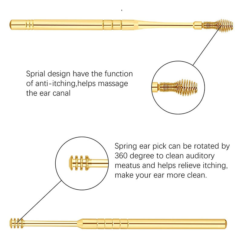 Ear Wax Cleaner Tool Kit – Set Of 6 Pieces