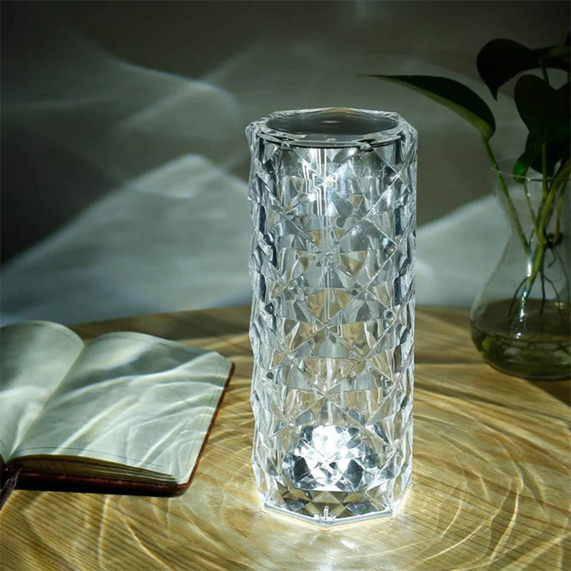 Crystal Rose Diamond Lamp