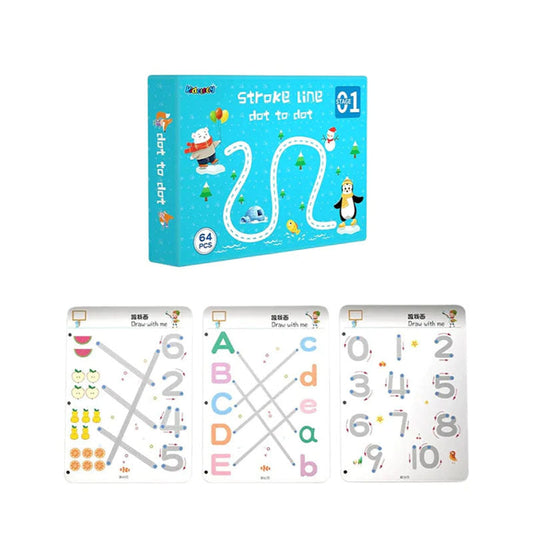 Magical Tracing Workbook Set For Kids